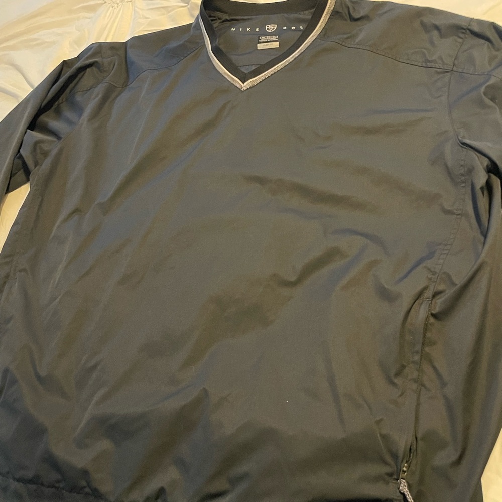 Nike Golf pull over v- neck, real nice , clima-fit